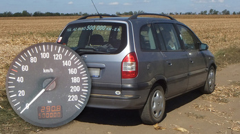 500 ezer kilométer egy Opel Zafirával
