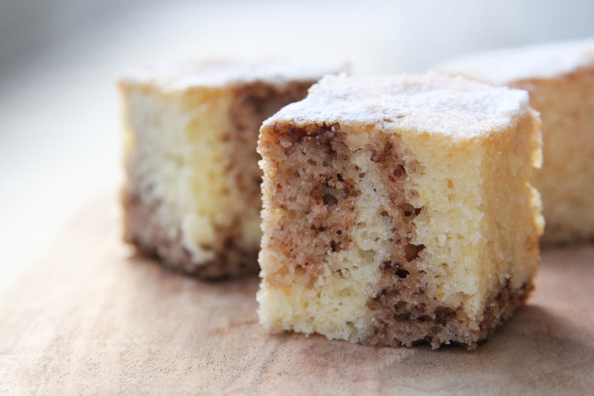 Vaníliás-kakaós, kevert süti: hihetetlenül egyszerű, de nagyon finom