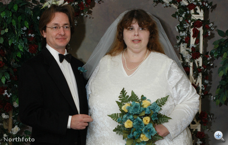 Alex és Pauline Potter esküvőjük napján
