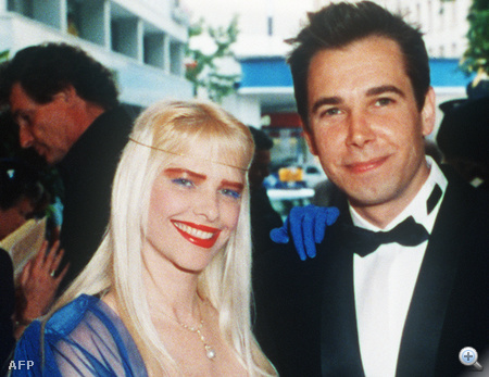 1991 - Cicciolina és férje, Jeff Koons egy AIDS-gálán