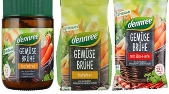 A Dennree visszahívja a leveskockáit és szárított zöldségkeverékeit