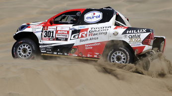 Megvan a Toyota első Dakar-győzelme