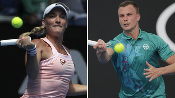 A Babos-Fucsovics vegyes páros továbbjutott az ausztrál nyílt teniszbajnokságon