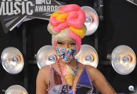 2011. augusztus 28. - Nicki Minaj az MTV Video Music Awardson