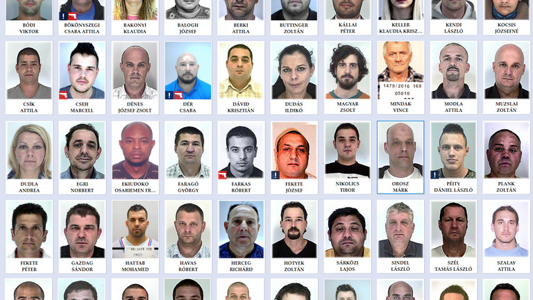 Megnéztük, kik Magyarország legkeresettebb bűnözői