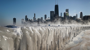 Extrém hideg: fegyverrel raboltak kabátokat Chicagóban