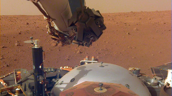 Újabb mérföldkőhöz érkezett az InSight Mars-szonda