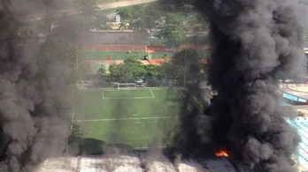 Tíz halott a Flamengo edzőközpontjában kitört tűzben