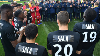Talpig feketében, Sala-mezekkel búcsúztatta volt játékosát a Nantes