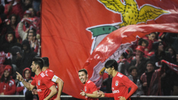 Dzsudzsákék óta nem látott 10-0-s kiütést hozott össze a Benfica