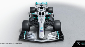 Furcsa oldalszárny az új F1-Mercin