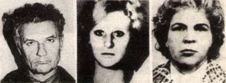 Csikatilo és két áldozata az ötvenkettőből. Forrás: Magyarország 1993. január 1. száma / Arcanum Adatbázis