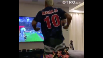 Őrjöngött Neymar a PSG góljánál