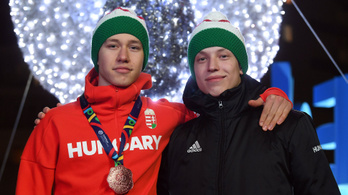 Két-két magyar arany és bronz a téli európai ifi olimpia zárónapján