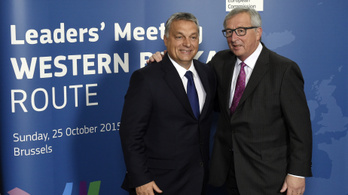 Juncker képtelen utálni Orbán Viktort