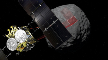 Japán űrszonda szállt le egy aszteroidára