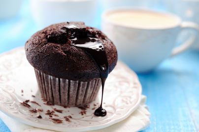 Olvadó csokis muffin, aminek képtelenség ellenállni