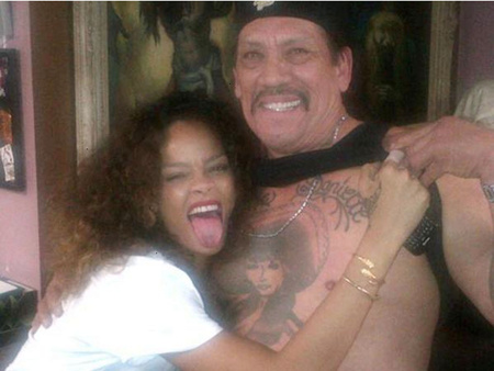 Rihanna és Danny Trejo