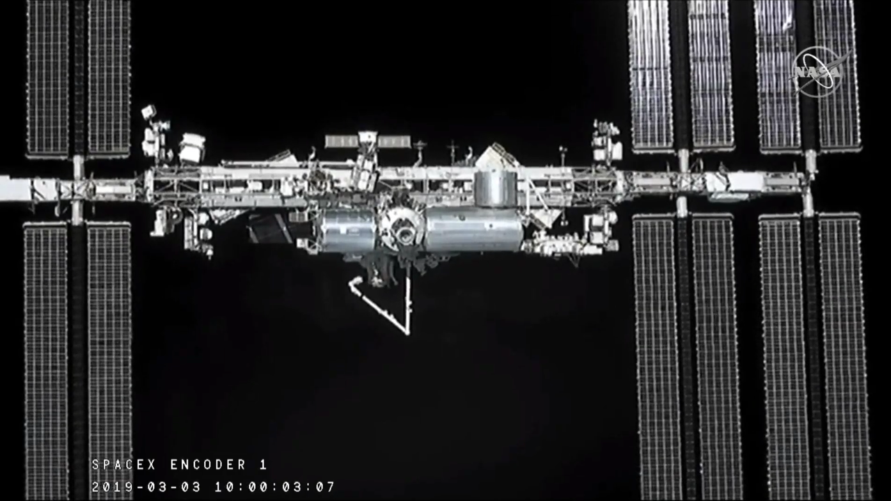 Így látta a Dragon az ISS-t ekkor.