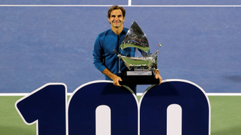 Szőnyegen nyerte az elsőt, 18 év alatt ért el 100-ig Federer