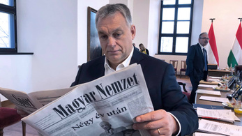 Orbán a Magyar Nemzet cikkére: Csigavér, higgadtság