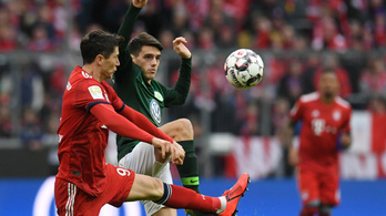 A Bayern 6-0-s KO-val ugrott a Bundesliga élére