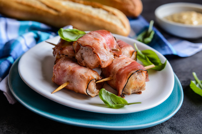 Baconbe csavart, fűszeres, sült halfilé: ennél ne süsd több ideig