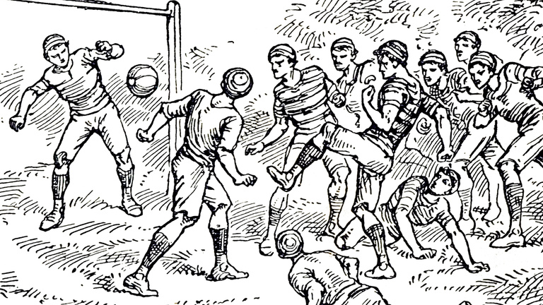 Angliában egy csomószor betiltották a focit