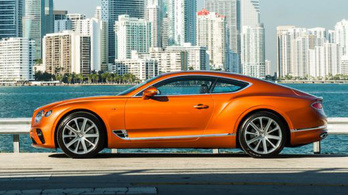 Jön a V8-as Bentley Continental GT