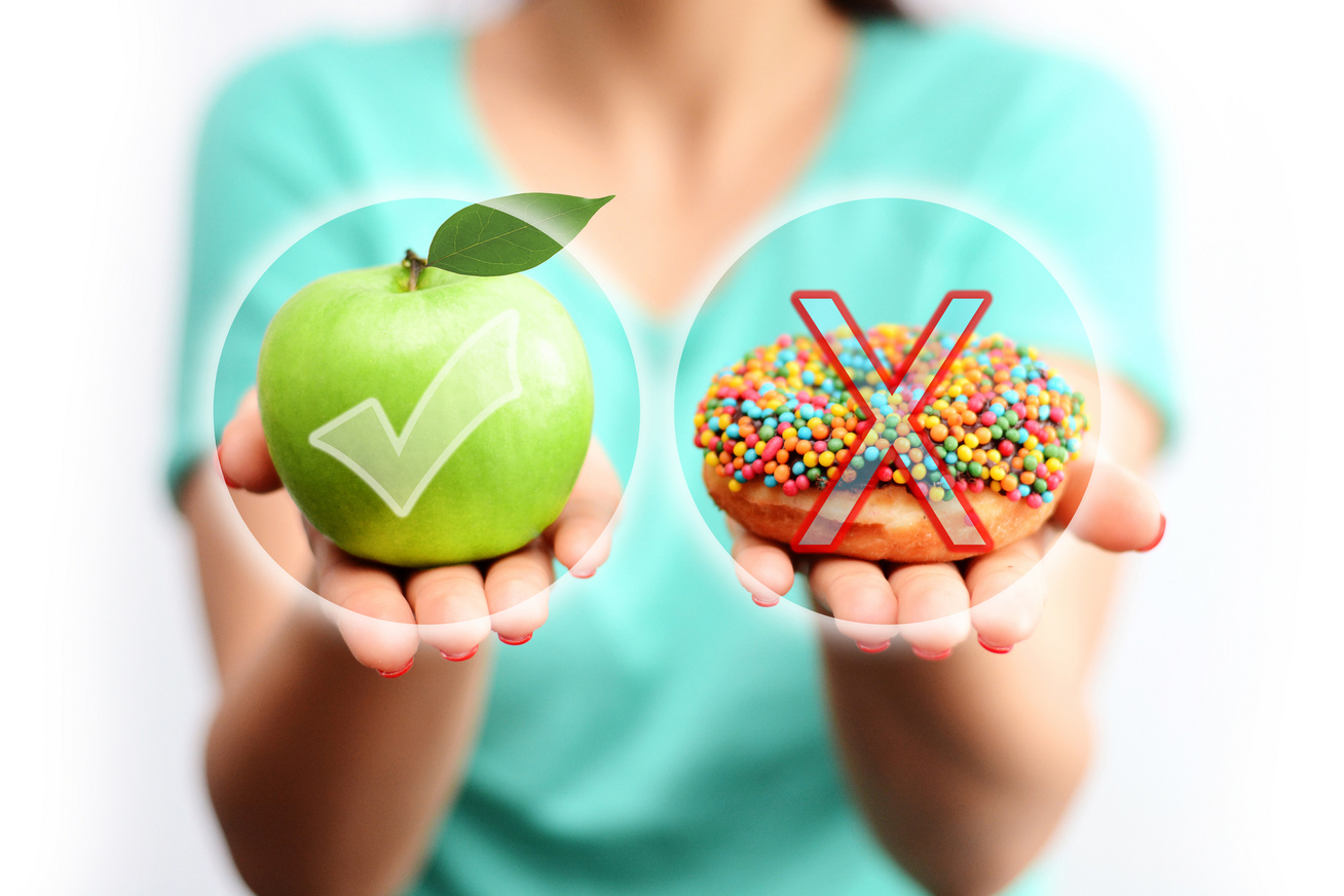 egészséges diéta alma cukor édesség