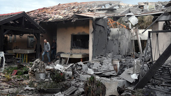 Izraeli lakóházba csapódott egy Gázából kilőtt rakéta