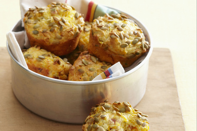 Omlós, sajtos-hagymás, sós muffin: ha gyorsan sütnél valami finomat