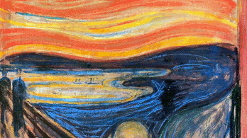 A légszennyezéstől sikolt a természet Munch ikonikus képén