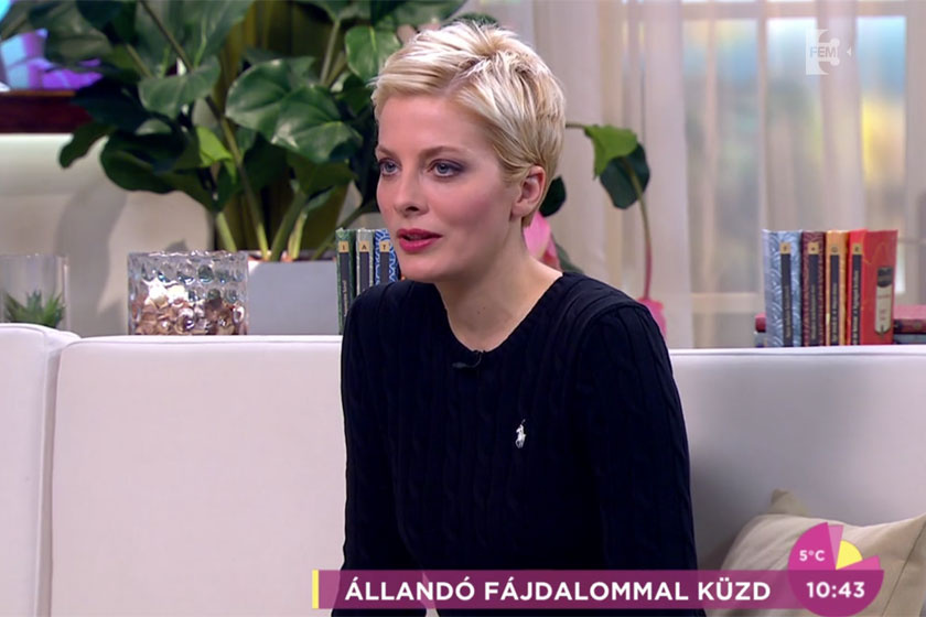 Állandó fájdalommal küzd a csinos magyar műsorvezető - Az orvosok is tanácstalanok