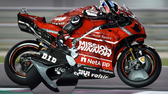 Legális a Ducati lengővillára szerelt szárnya a MotoGP-ben