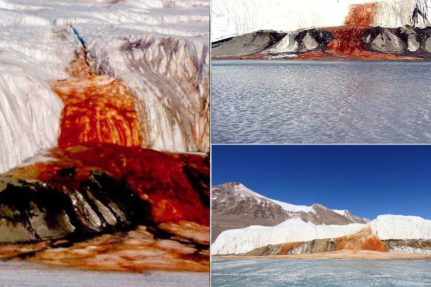 Vérzuhatagnak is hívják az antarktiszi gleccsert: mi okozza az ijesztő jelenséget?