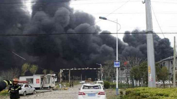 Gázrobbanás történt egy kínai perlitfeldolgozóban