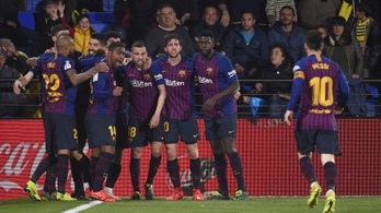 Villarreal-Barca: 0-2-ről 4-2, a vége 4-4