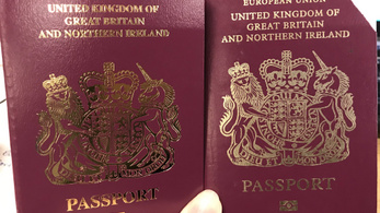 A brit útlevelek már brexiteltek