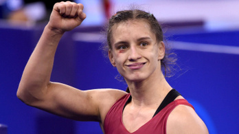 Barka Emese az első magyar női Európa-bajnok bírkózó