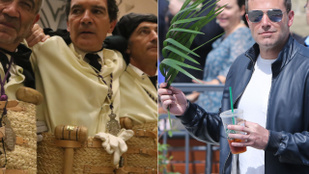 Antonio Banderas és Ben Affleck elég eltérően ünnepelte virágvasárnapot