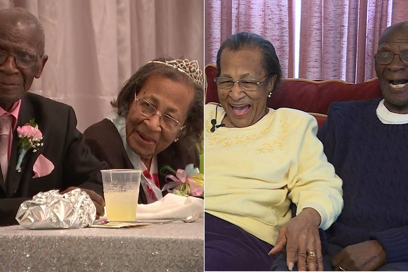 82. házassági évfordulójukat ünnepelte az idős pár: a 100 éves nő elárulta, mi a titkuk