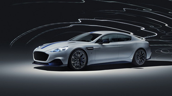 Az Aston Martin is bemutatta az első elektromos autóját