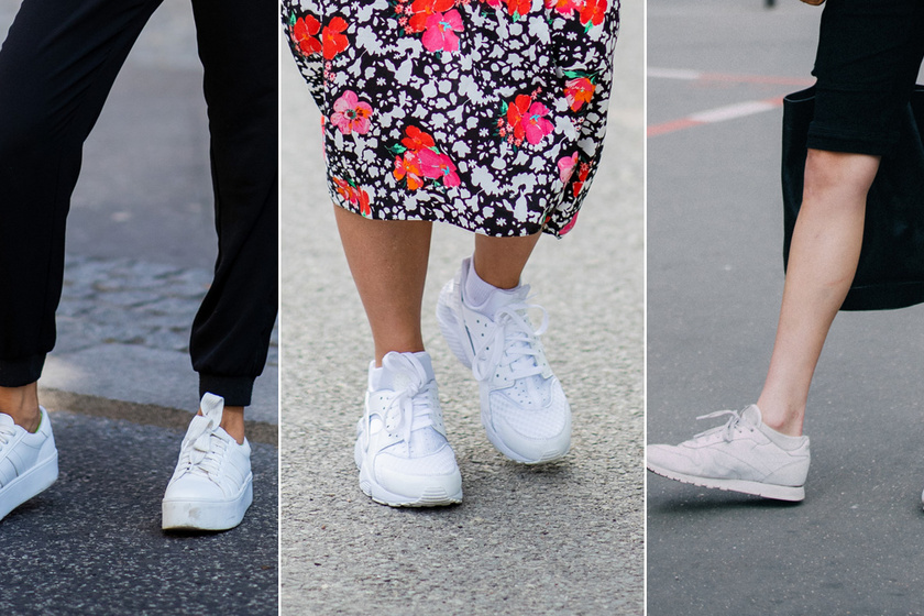 A fehér cipő a legdivatosabb a szezonban - Kényelmes, nőies, 10 ezer forint alatti darabokat mutatunk