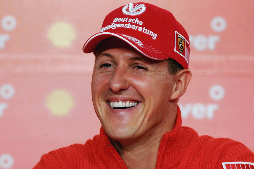 Szívszorító fotókon Michael Schumacher - Itt még boldogan mosolygott a kamerába
