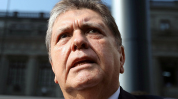 Fejbe lőtte magát a korrupcióval vádolt volt perui elnök