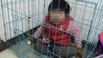 Ketrecbe zárt kisbaba miatt nyomoznak a kínai hatóságok