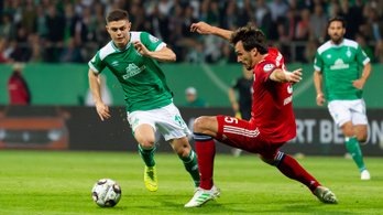 A Bayern őrült meccsen jutott be a Német Kupa döntőjébe