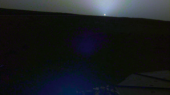 Marsi napfelkeltét és naplementét fotózott az InSight űrszonda