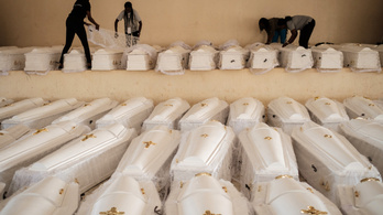 Eltemették a ruandai népirtás 85 ezer áldozatának maradványait